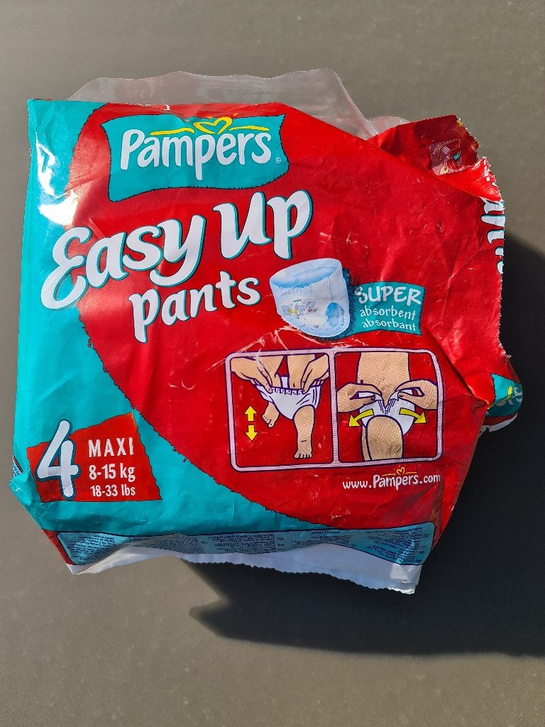 Pampers 4 maxi (8-15kg) Easy Up Pants, Enlèvement, Comme neuf