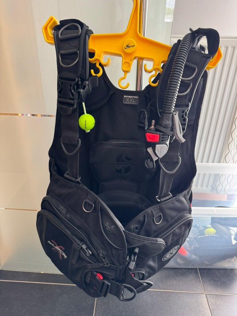 Scubapro - Gilet de stabilisation X-Black - XXL, Enlèvement, Utilisé, Gilet de stabilisation