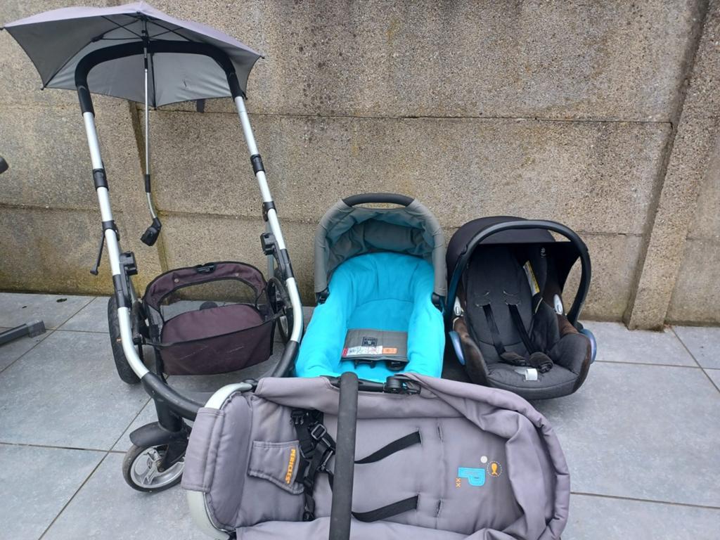 Buggy, wieg, maxicosi en accessoires pericles, Ophalen, Gebruikt, Overige merken, Verstelbare rugleuning