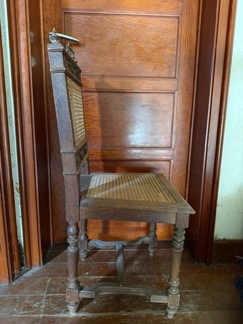 5 Antieke Eiken Stoelen – Neorenaissance (ca. 1900), Ophalen