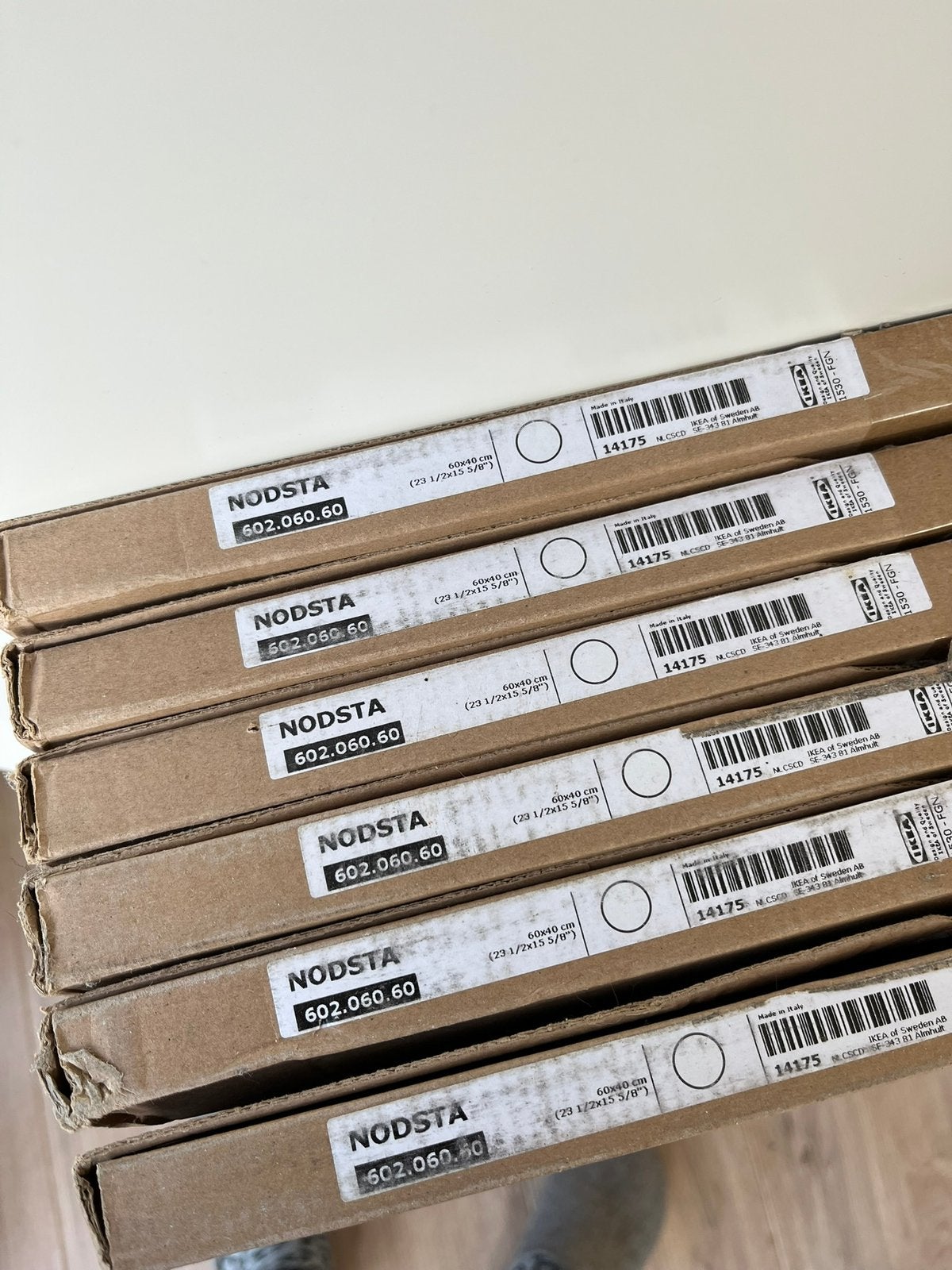 Ladepanelen Nodsta Ikea 60/40, Doe-het-zelf en Bouw, Kratten en Dozen, Ophalen, Zo goed als nieuw