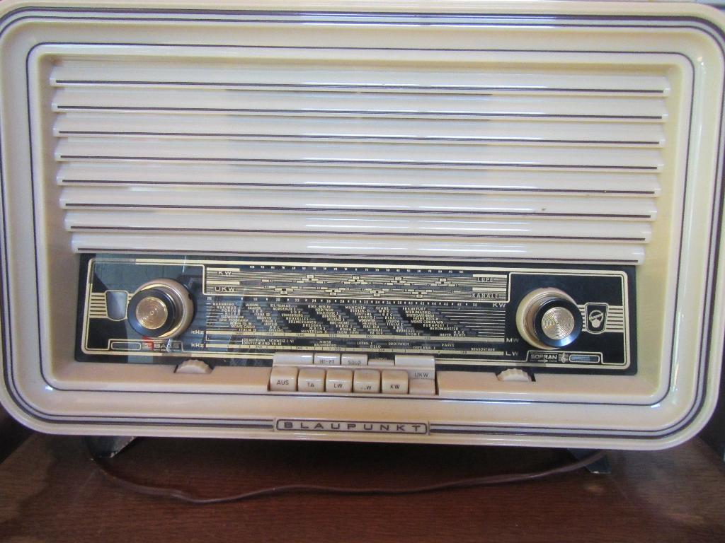 Vintage  radio Blaupunkt typ 2420  Sultan jaren '50-60, Ophalen of Verzenden, Gebruikt, Radio