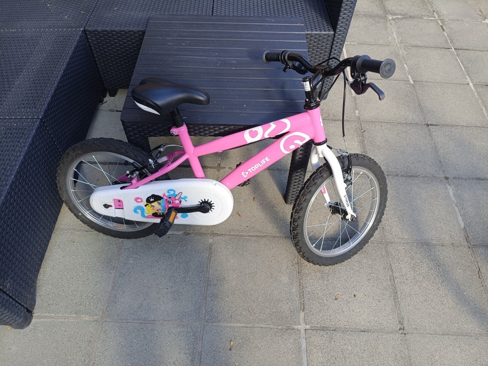 Toplife kinderfiets, Frein sur jante, Toplife, 16 à 20 pouces, Enlèvement