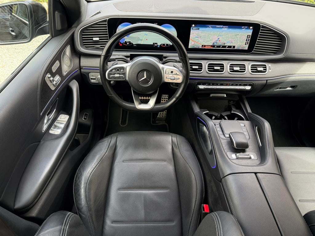 Mercedes GLE 400D 3.0V6 - 330 PK AMG NIGHT PANO / 2021 Full, Auto's, Mercedes-Benz, Automaat, Leder, Bedrijf, USB