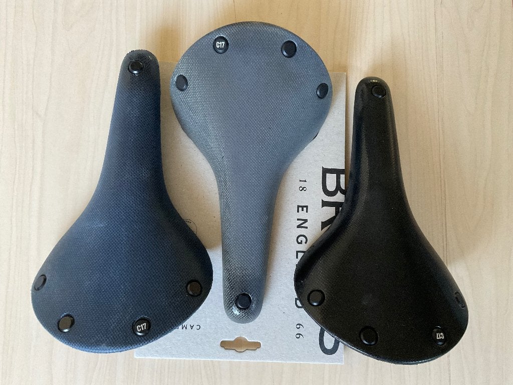 6 x Brooks Cambium C17 all weather - fietszadel, Hobby en Vrije tijd, Ophalen, Nieuw, Overige kleuren, Leer of Kunstleer