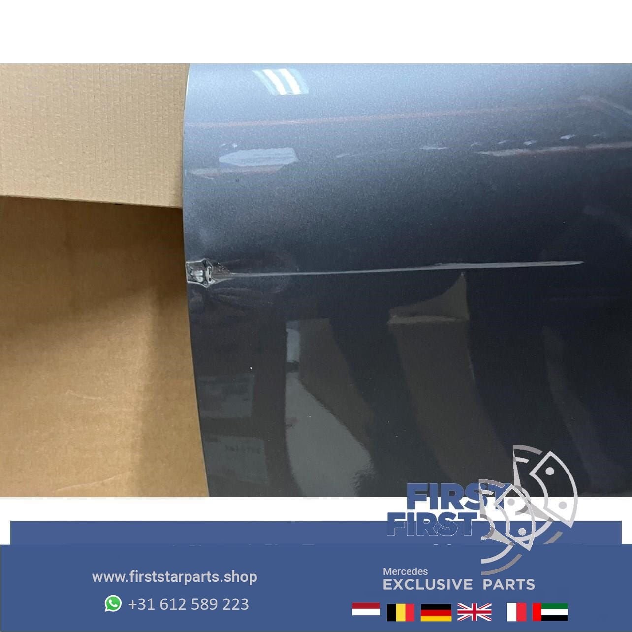 H247 GLA DEUR PORTIER GRIJS LINKS VOOR Mercedes GLA Klasse 2, Utilisé, Porte, -, Enlèvement ou Envoi