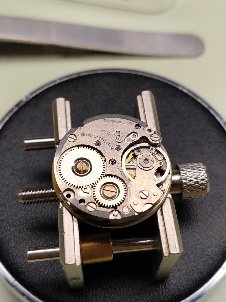 Buler 17 Jewels Horloge onderdelen, Overige merken, Staal, Polshorloge, Ophalen of Verzenden
