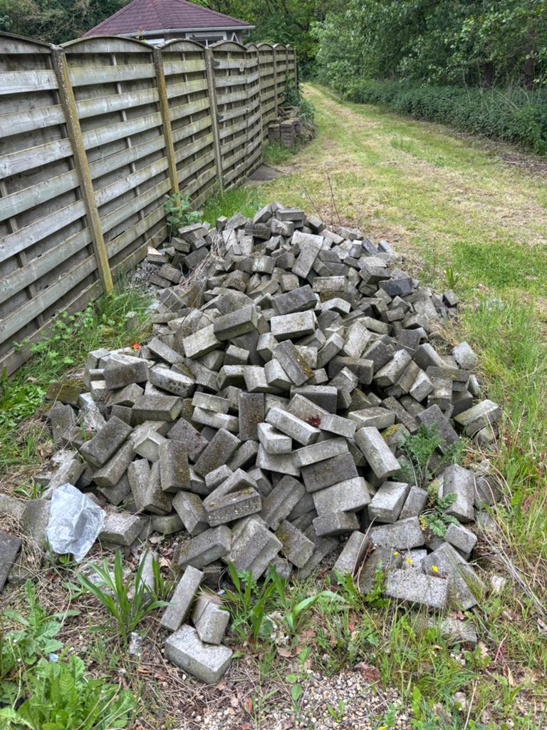 Klinkers, Tuin en Terras, Tegels en Klinkers, Ophalen, Zo goed als nieuw, 10 m² of meer, Klinkers