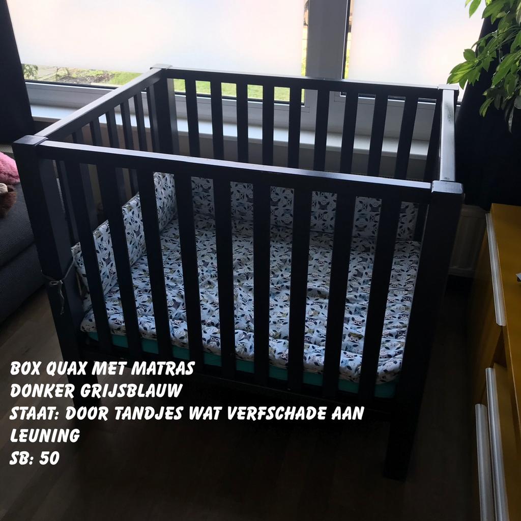 Box quax, Kinderen en Baby's, Babyparken, Ophalen, Zo goed als nieuw