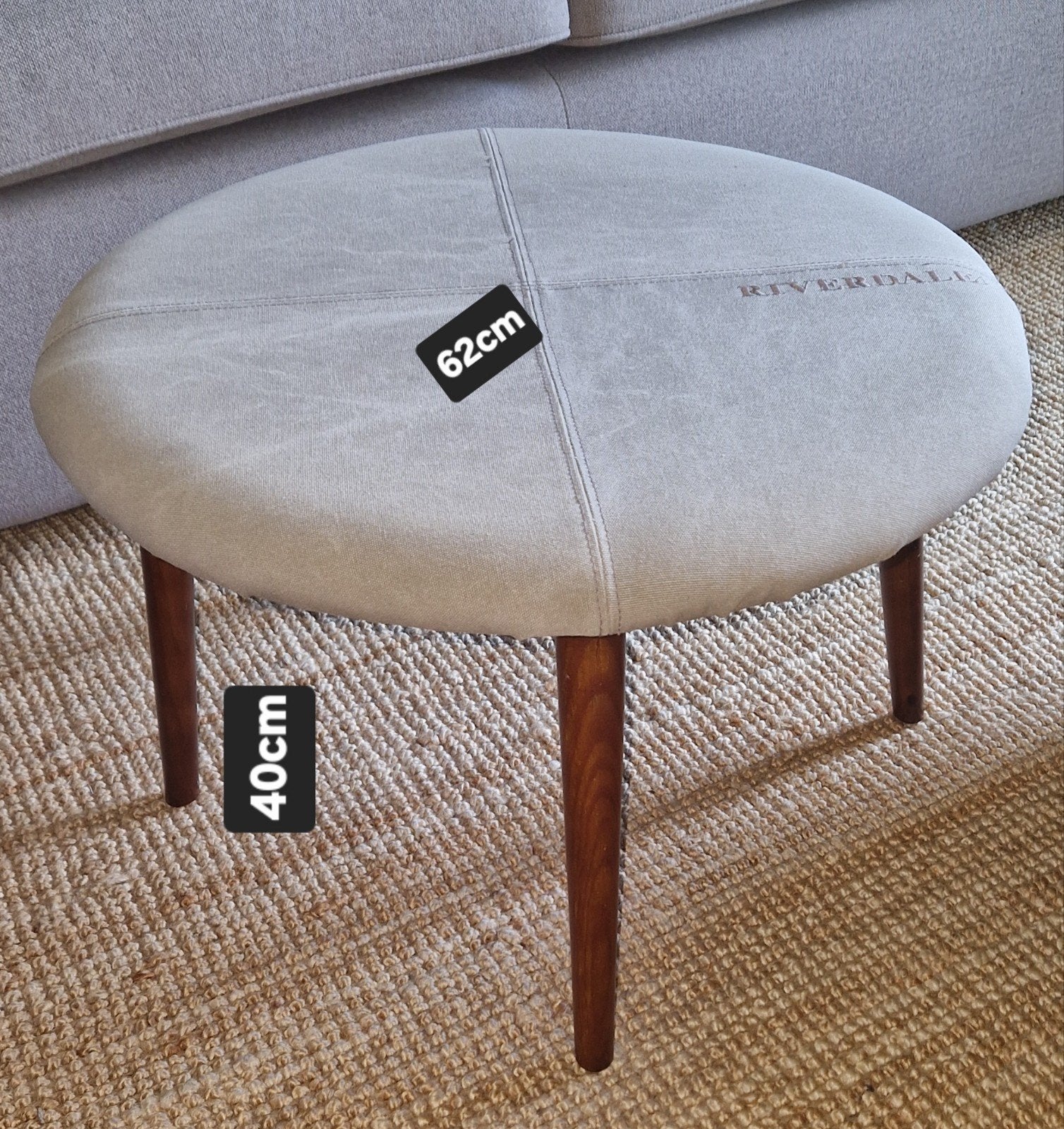 salon/bijzettafeltje, Overige materialen, Gebruikt, Rond, Landelijk