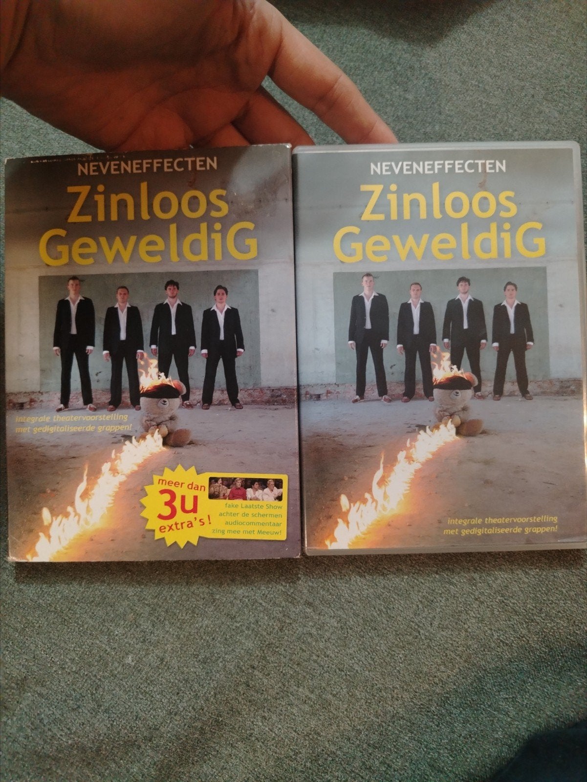 Neveneffecten – Zinloos Geweldig – DVD, Ophalen, Bonusmateriaal