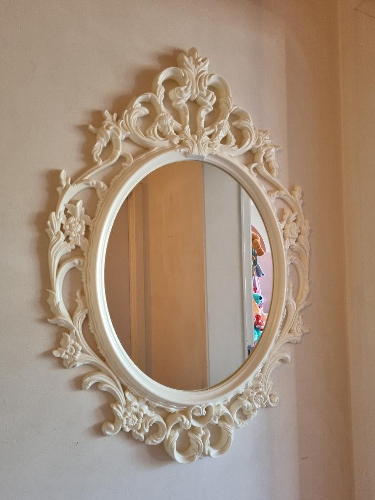 Spiegel wit, Huis en Inrichting, Woonaccessoires | Spiegels, Ophalen