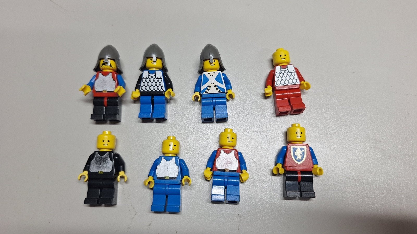 8 lego ridder minifiguren, Kinderen en Baby's, Ophalen of Verzenden, Gebruikt, Lego