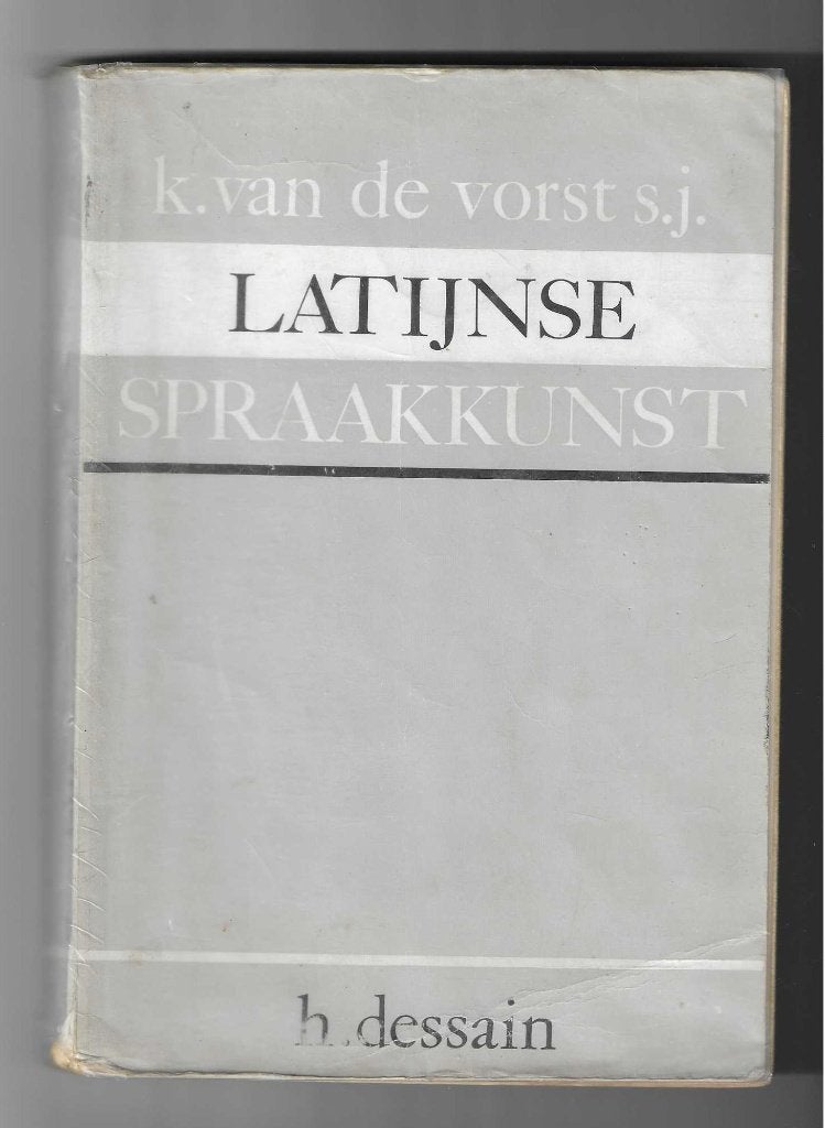 Boek-Latijnse spraakkunst, Boeken, Ophalen of Verzenden, Gelezen, Overige niveaus, Diverse auteurs