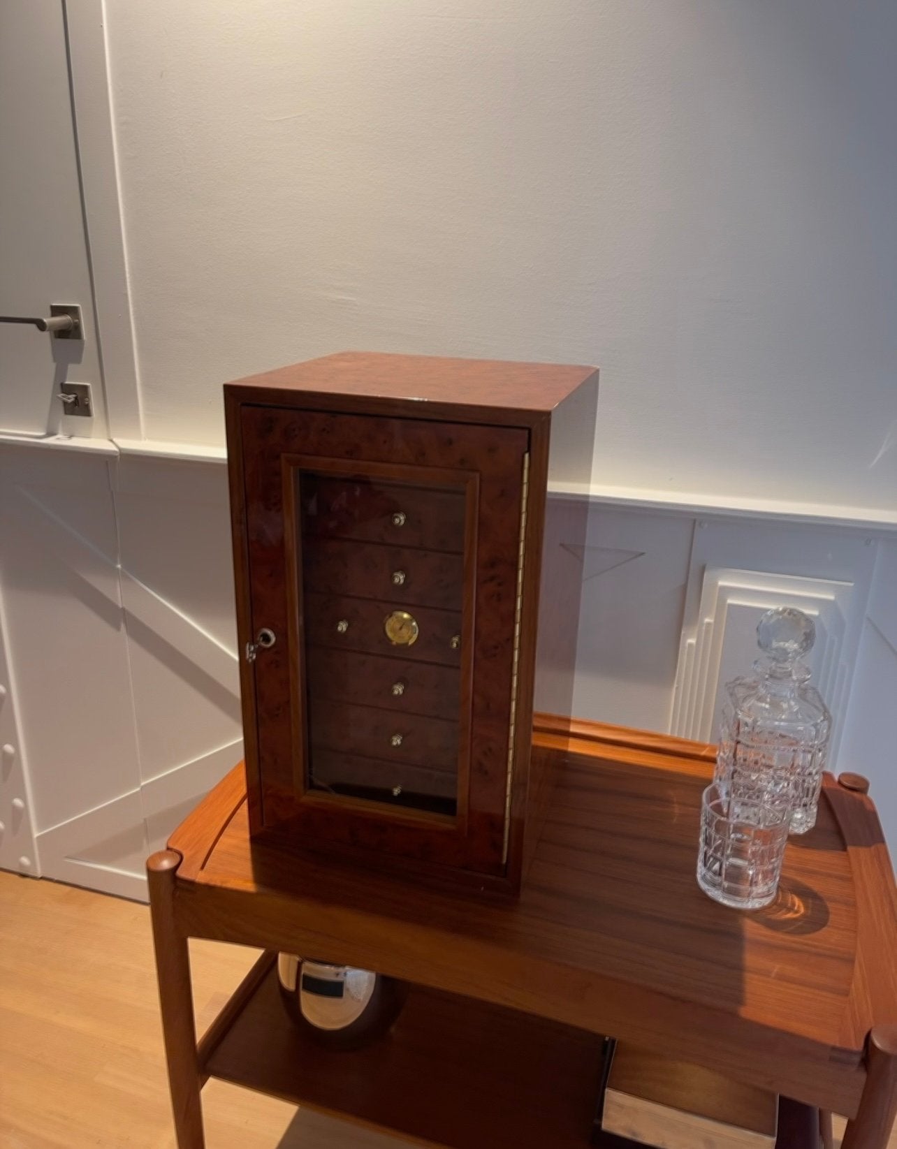 Sigarenkist humidor sigaren kast sigarenkast, Collections, Enlèvement, Comme neuf