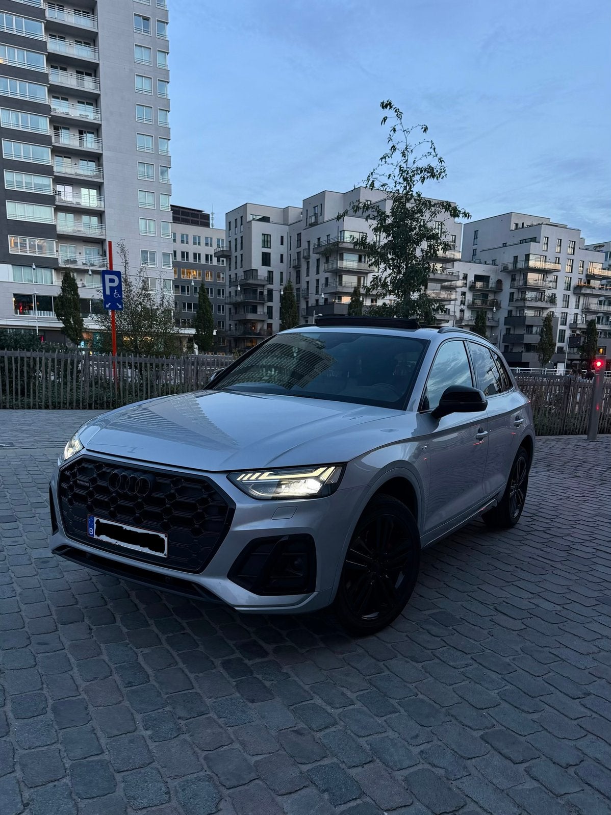 Audi Q5 40 tdi quattro full option, Autos, Achat, Euro 6, Q5, Hybride Électrique/Diesel