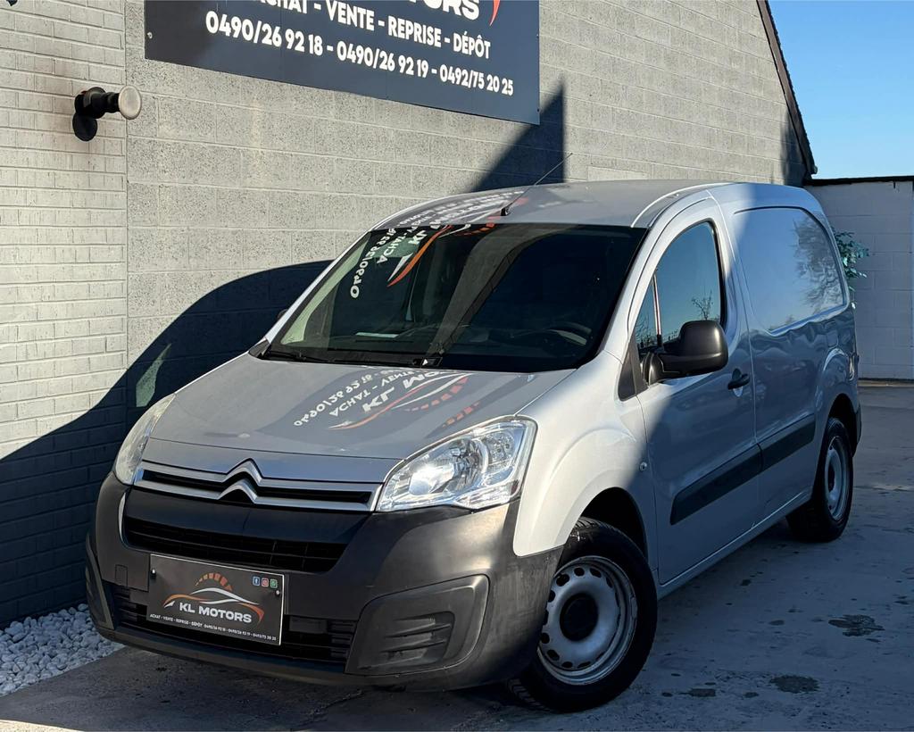 CITROËN BERLINGO UTILITAIRE 1.6HDI 2016 118 000KM CARPASS, Autos, Argent ou Gris, Achat, 4 portes, Entreprise