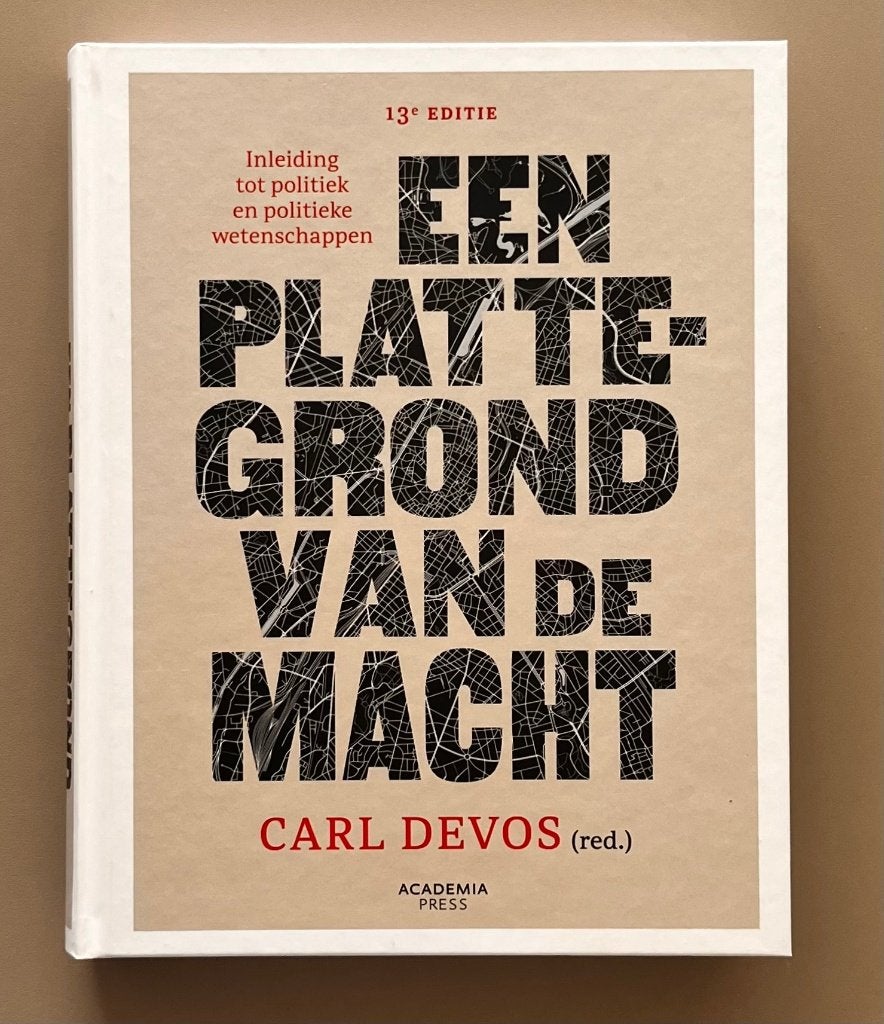 Een Plattegrond van de Macht (editie 2025) – Nieuw, Ophalen of Verzenden, Nieuw, Hoger Onderwijs, Carl Devos