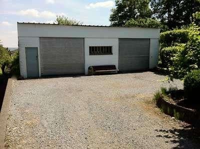 Entrepôt + maisonnette (bureau) et terrain –Vottem, Vottem, Province de Liège