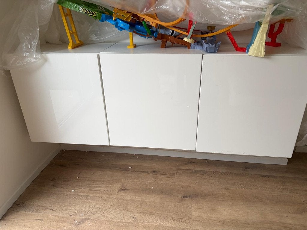 kast, Huis en Inrichting, Ophalen, Met plank(en), 100 tot 150 cm, Zo goed als nieuw
