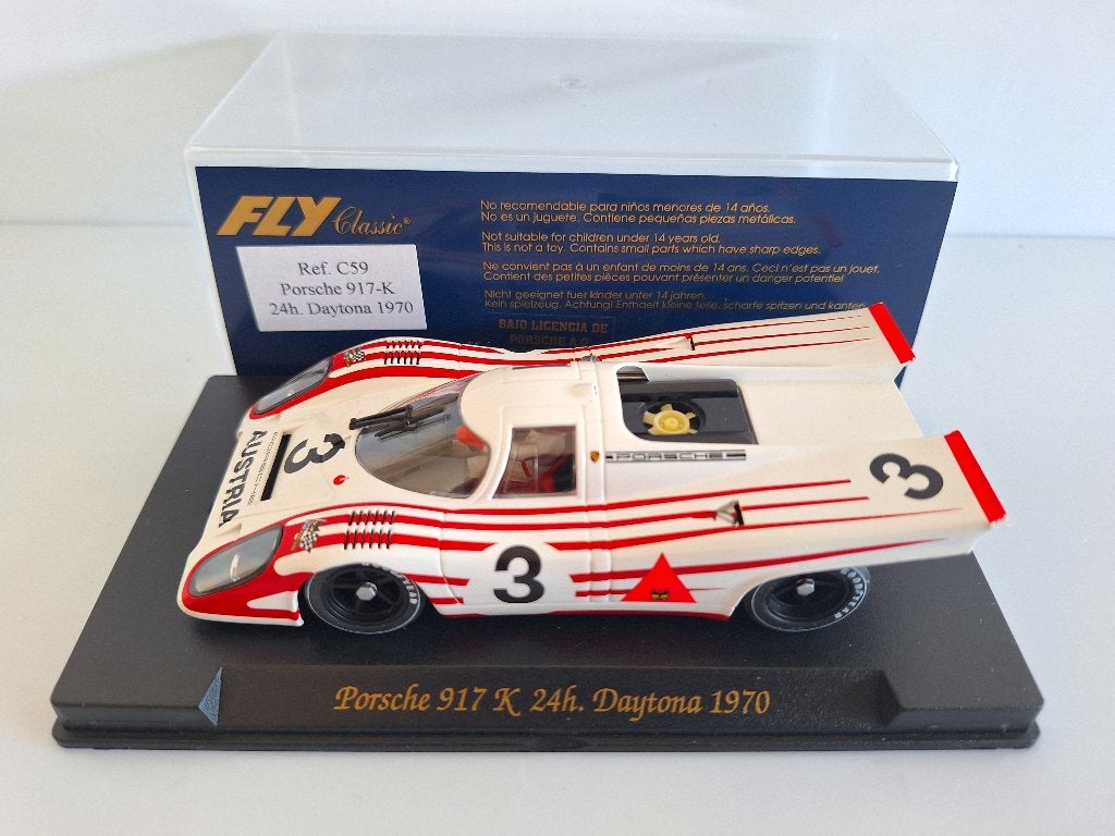 Fly Porsche 917K 24h. Daytona #3 1970 Ref Nr C59, Enfants & Bébés, Neuf, Autres marques, Électrique, Enlèvement ou Envoi