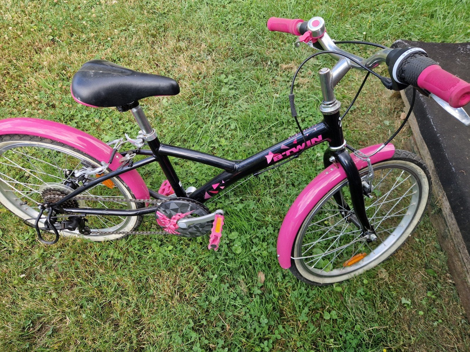 B-twin original 500, Fietsen en Brommers, Fietsen | Meisjes, Ophalen, B-Twin Decathlon, Velgrem, Versnellingen