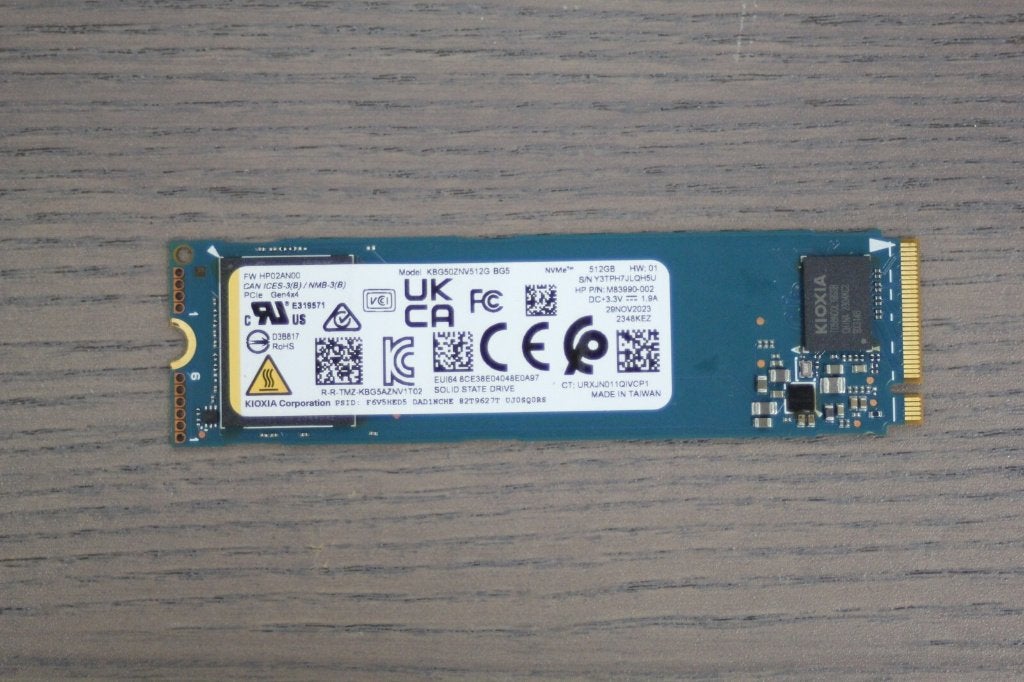 512Gb SSD Kioxia BG5 NVMe M.2 Type 2280 Gen 4x4, Enlèvement ou Envoi, SSD, Interne, Kioxia