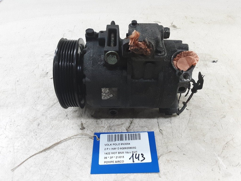 AIRCO POMP Volkswagen Polo IV (9N1 / 2/3) (6Q0820803G), Gebruikt, Volkswagen