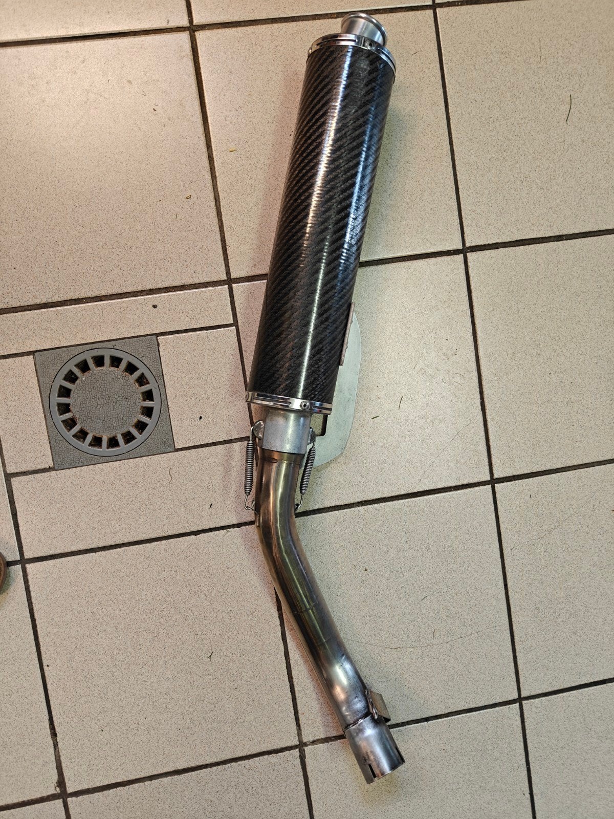 Honda of Kawa uitlaat te koop., Ophalen, Gebruikt