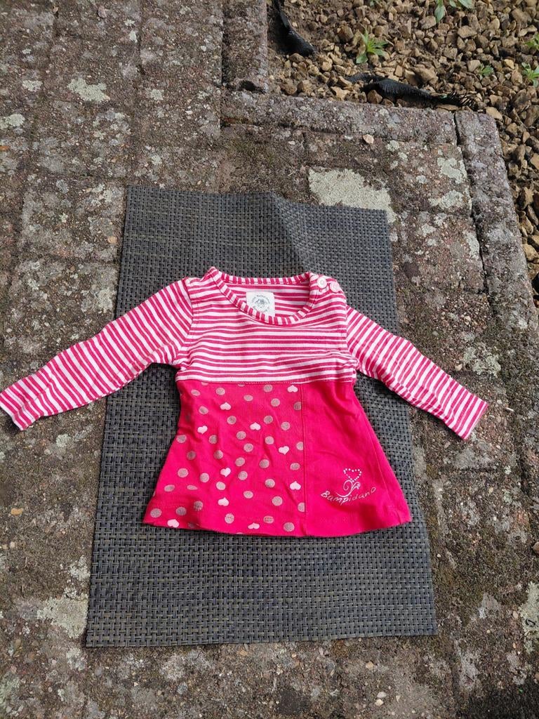 T-shirt meisjes., Enfants & Bébés, Vêtements de bébé | Taille 50, Enlèvement