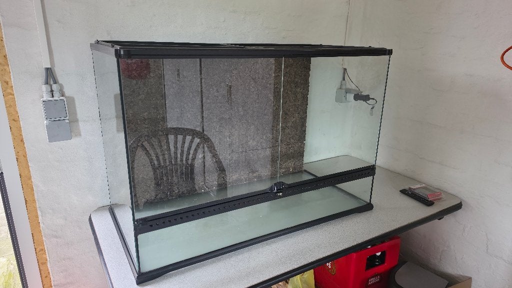 Terrarium 90x45x60 exo terra, Enlèvement, Utilisé, Terrarium ou Paludarium