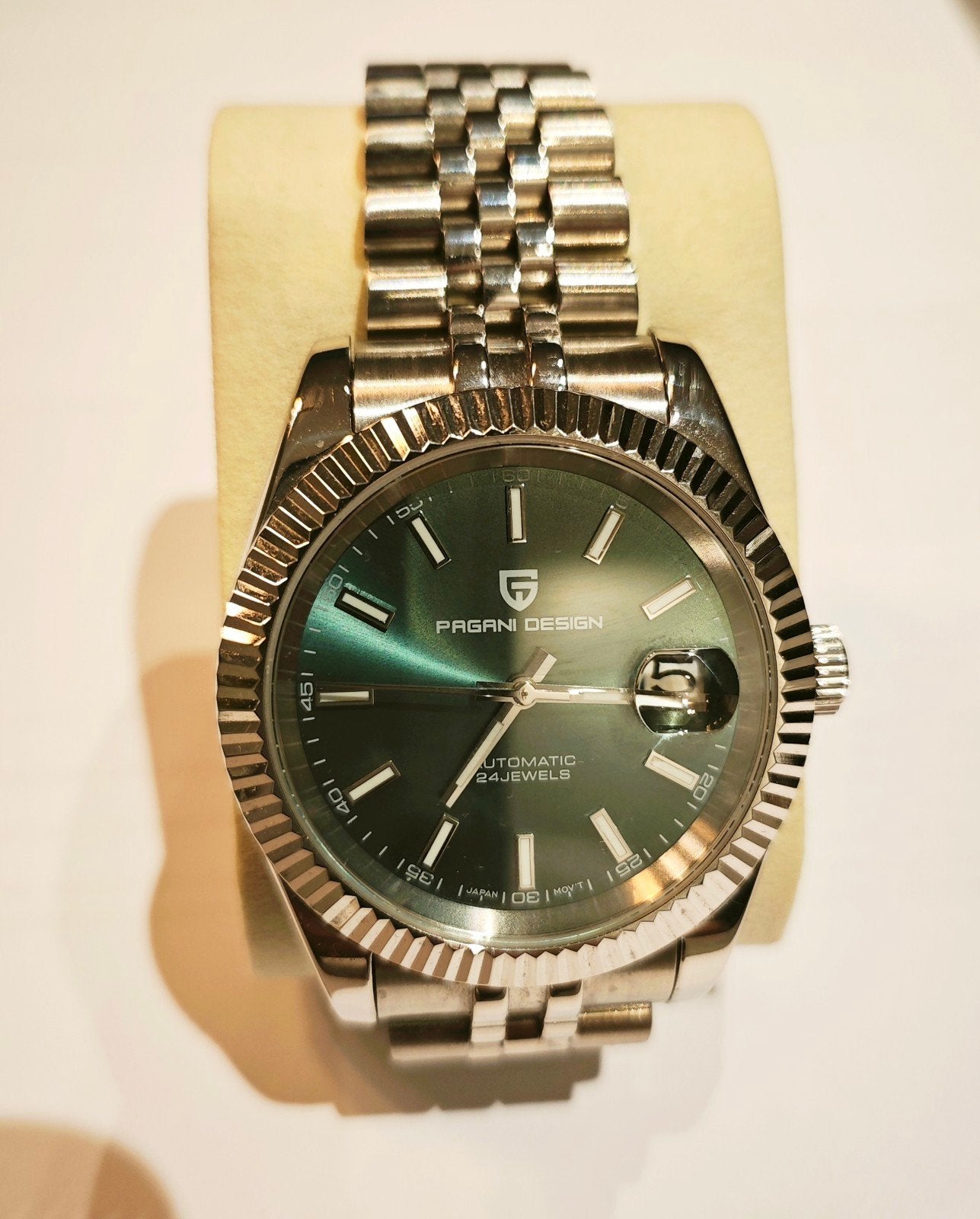 Montre automatique Pagani PD-1645 pour homme, Montre-bracelet, Autres marques, Enlèvement ou Envoi, Avec strass