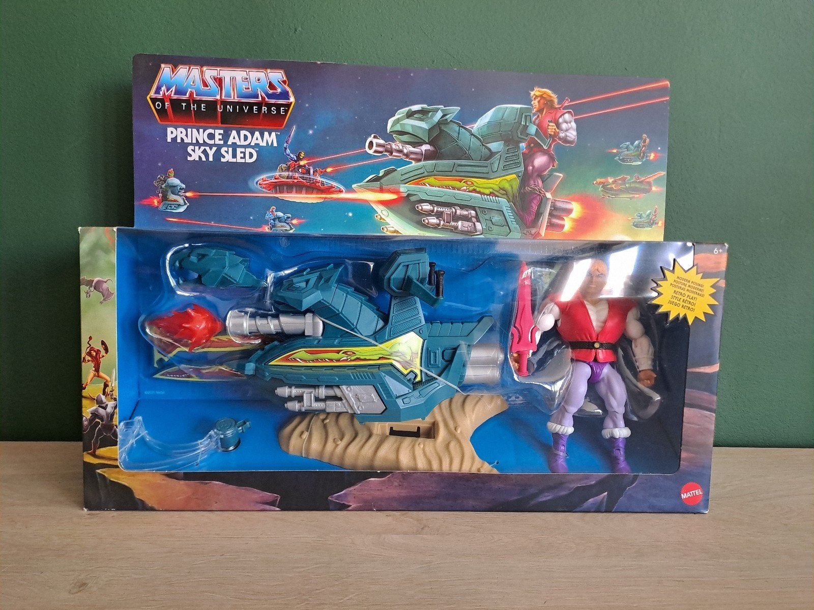 Mattel Masters of the Universe Prince Adam Sky Sled nieuw, Kinderen en Baby's, Ophalen