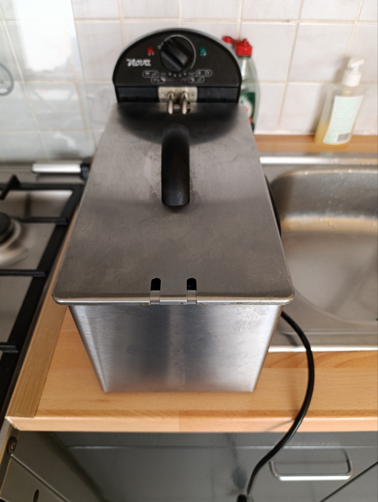 friteuse nova 3L, Enlèvement