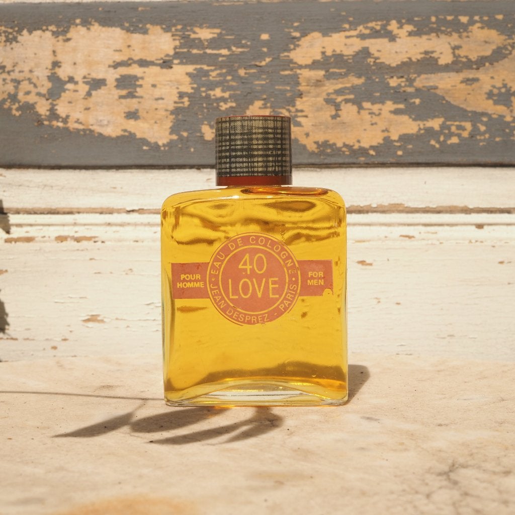 parfum 40 love Jean Desprez, Enlèvement ou Envoi, Comme neuf, Bouteille de parfum, Plein