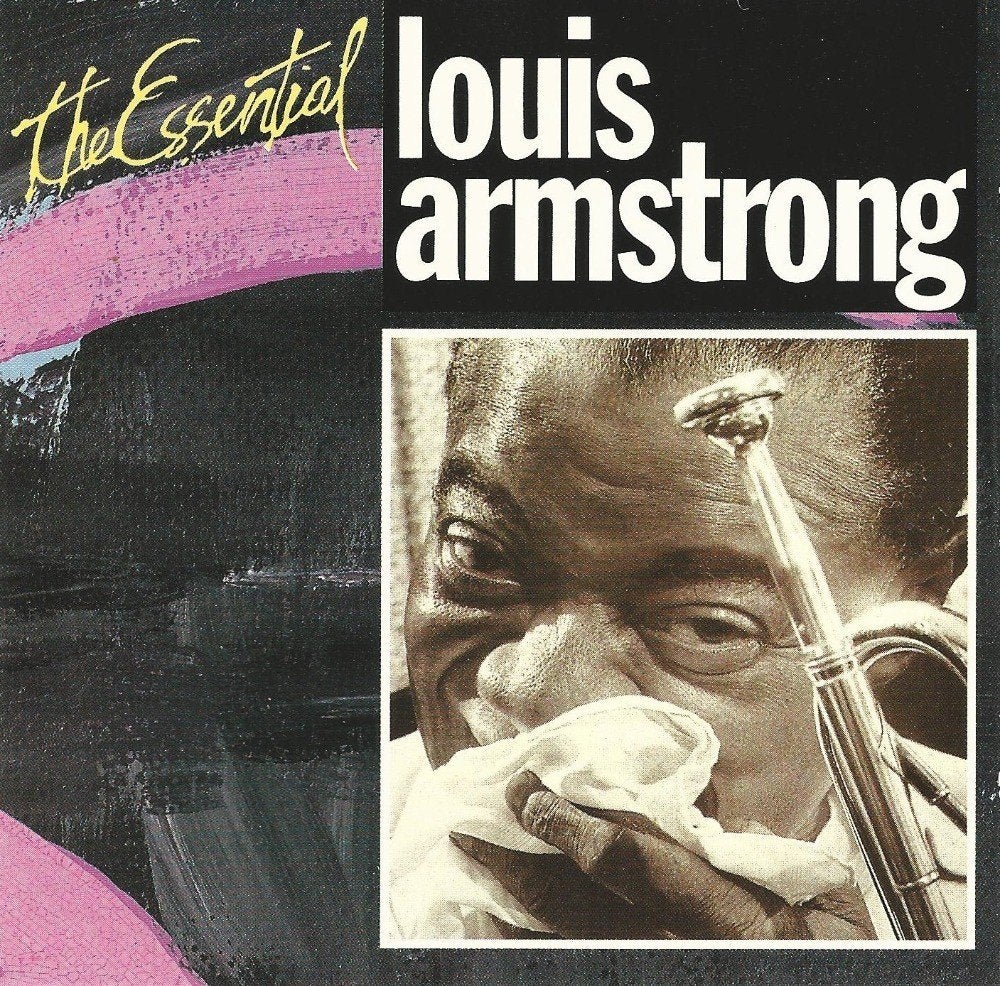 CD * LOUIS ARMSTRONG - THE ESSENTIAL LOUIS ARMSTRONG, Cd's en Dvd's, Cd's | Jazz en Blues, Ophalen of Verzenden, Zo goed als nieuw