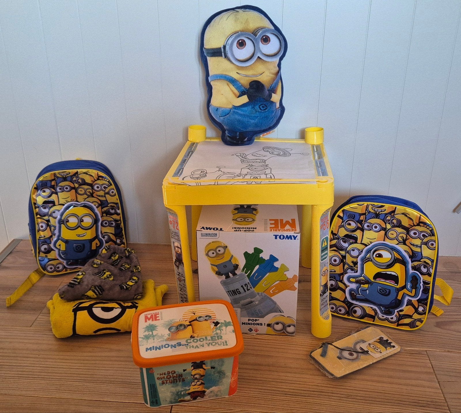Minions pakket, Enlèvement