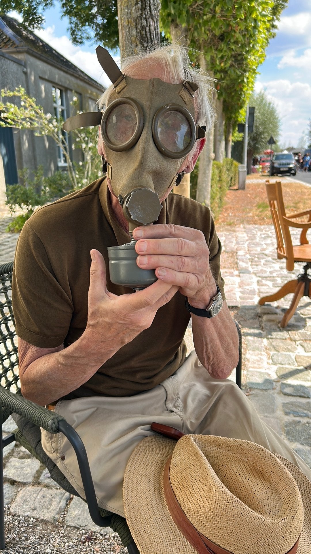 Gasmasker en toebehoren, Verzamelen, Militaria | Tweede Wereldoorlog, Ophalen, Landmacht