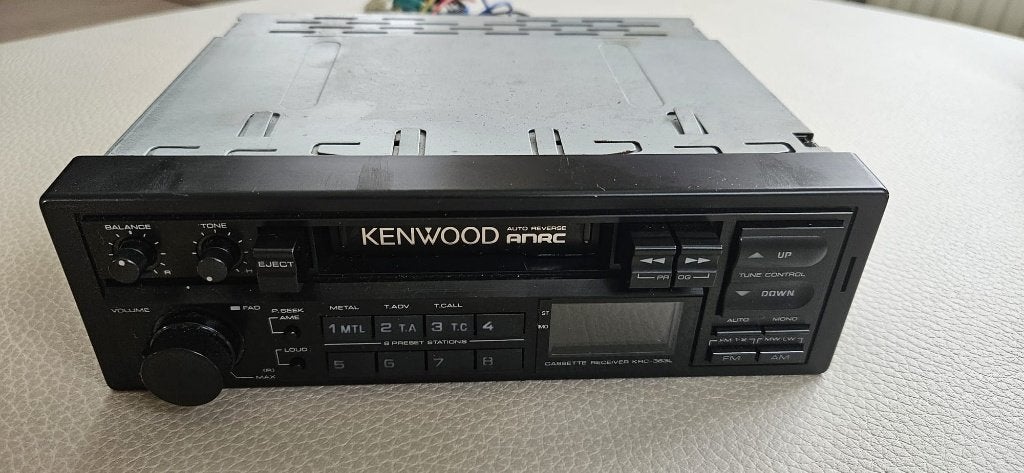 Kenwood Stereo radio cassette / oldtimer., Ophalen, Gebruikt, Radio