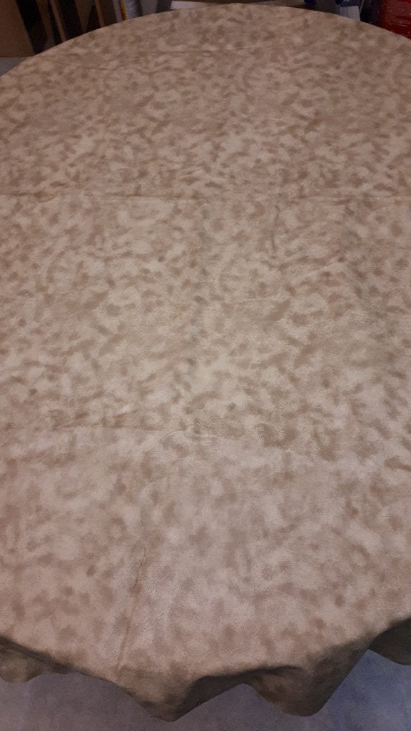 beige leder/zand stof, Neuf, Enlèvement ou Envoi, Beige, 30 à 120 cm