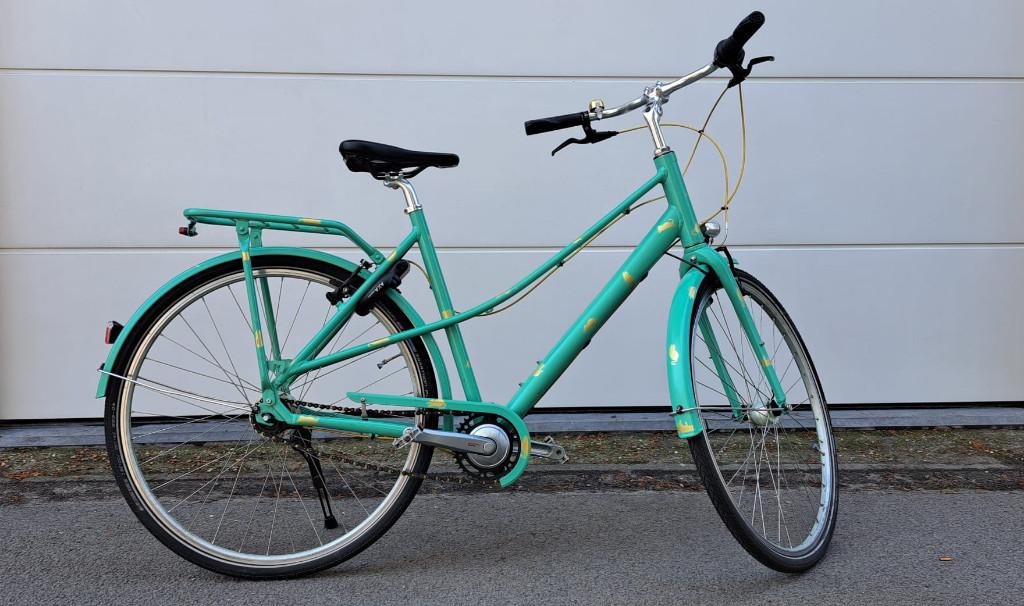 Dames fiets, Kalkhoff, 55cm, Accès (extra) bas, Autres marques, 53 à 56 cm, Comme neuf