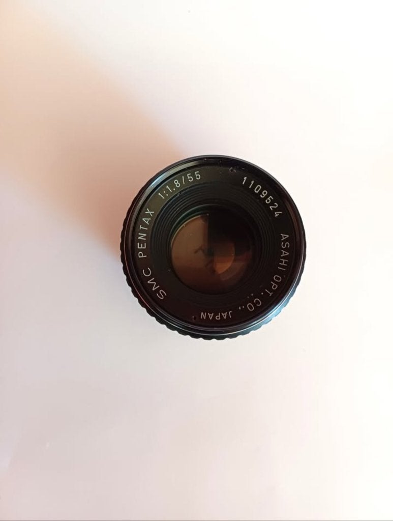 objectif SMC Pentax 55mm f1.8, Mise au point manuelle, Lentille standard, Enlèvement, Utilisé