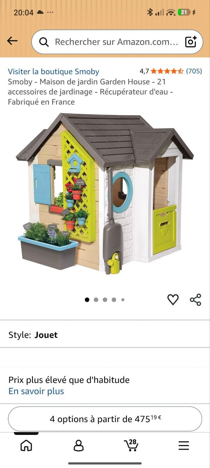 maison enfants, Enlèvement