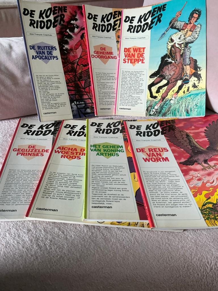 De koene ridder 7 stuks jaren ‘70, Meerdere comics, Ophalen of Verzenden, Gelezen