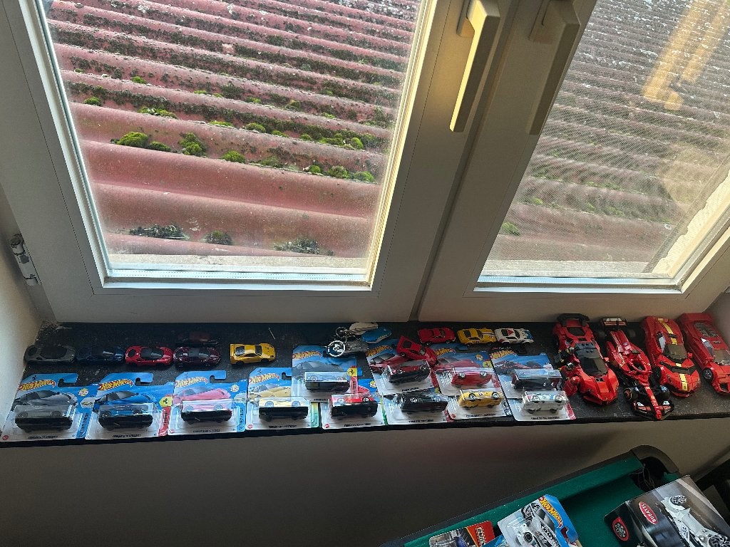 Ferrari hotwheels collectie/lego, Enlèvement, Neuf, Voiture, Hot Wheels