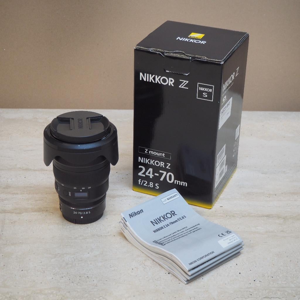 Nikon Nikkor Z 24-70mm f/2.8 S, Ophalen, Info@nikon.com, Nikon Europe BV, Zo goed als nieuw