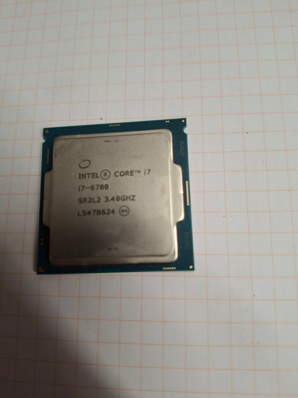 Processeur Intel Core i7-6700 (LGA 1151 - 4c/8t 3.4Ghz), LGA 1151, Enlèvement ou Envoi, 4-core, 3 à 4 Ghz