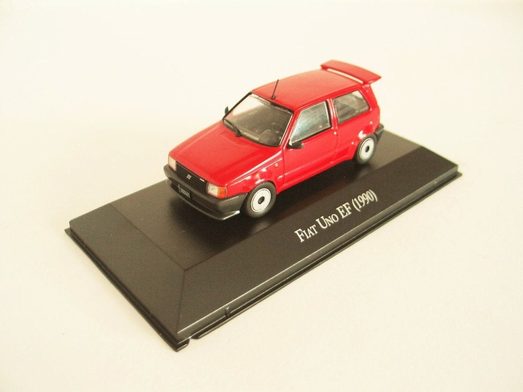 1/43 - M Atlas Fiat Uno EF Rood, Enlèvement ou Envoi, Neuf