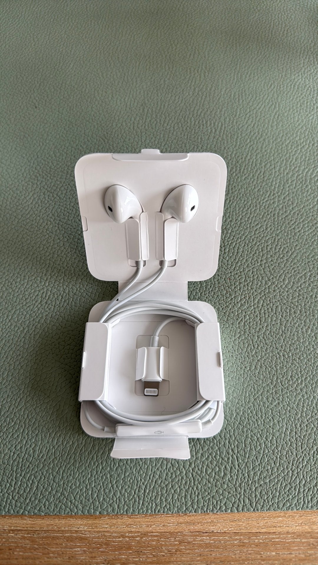 Originele Iphone oortjes met lightning aansluiting, Télécoms, Téléphonie mobile | Écouteurs, Enlèvement, Neuf, Blanc, Intra-auriculaires (Earbuds)