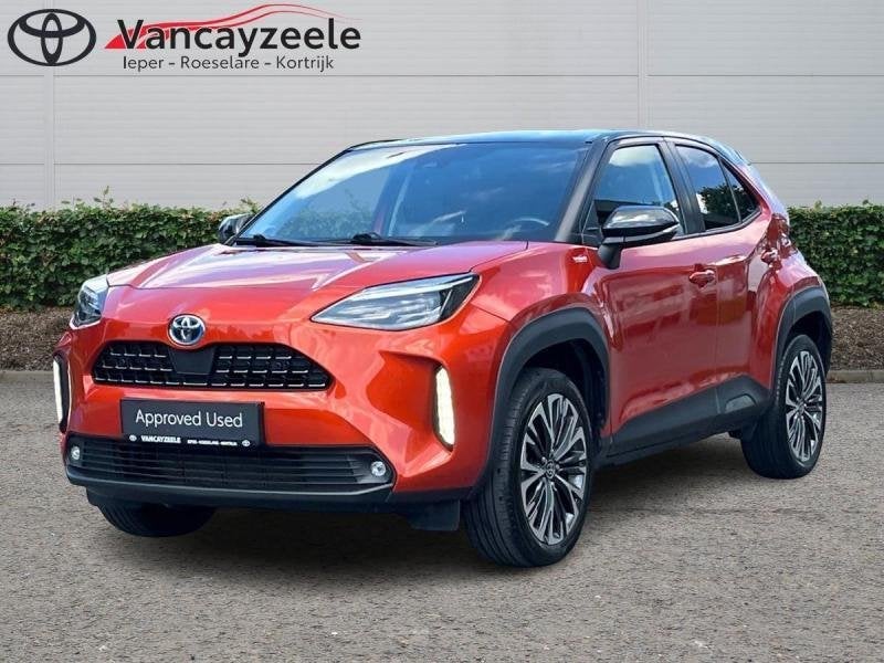 Toyota Yaris Cross Elegant bitone+cam+gps+sens V+A, Auto's, Automaat, Euro 6, Overige kleuren, Bruin